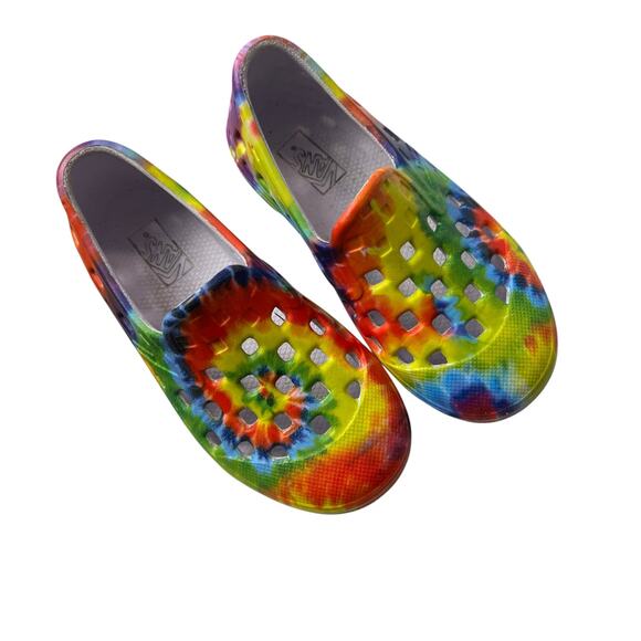 VANS Toddler Tie Dye Waterproof Slip-On Shoes Size 8 c - Picture 1 of 5